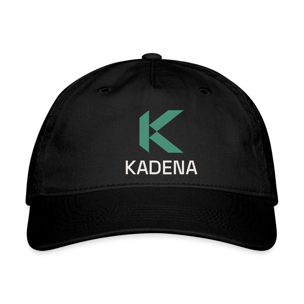 Organic Baseball Cap - black