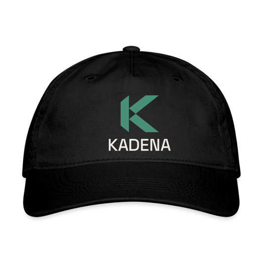 Organic Baseball Cap - black